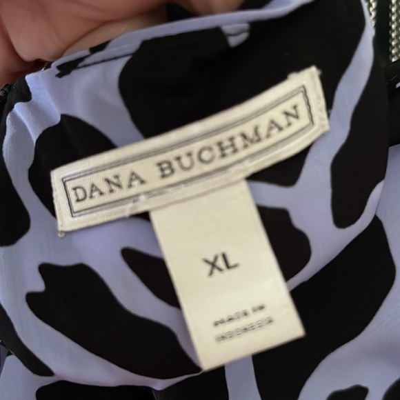 Dana Bachman Woman's Sleeveless Blouse Size XL color black/purple - Picture 3 of 4